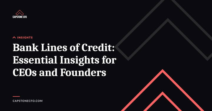 Bank Lines of Credit: Essential Insights for CEOs and Founders