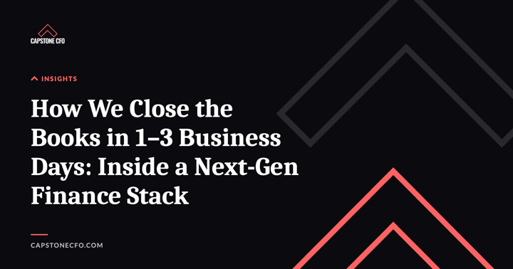 How We Close the Books in 1–3 Business Days: Inside a Next-Gen Finance Stack