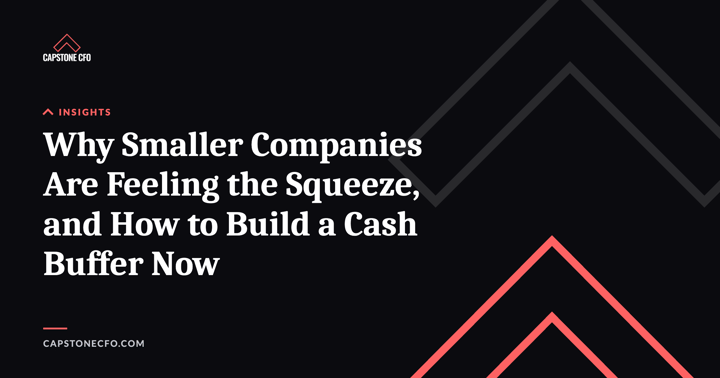 Why Smaller Companies Are Feeling the Squeeze, and How to Build a Cash Buffer Now